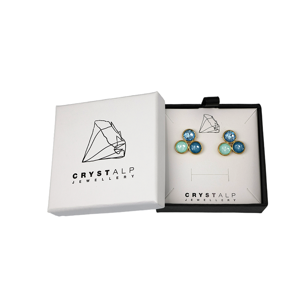 ibiza triple earrings