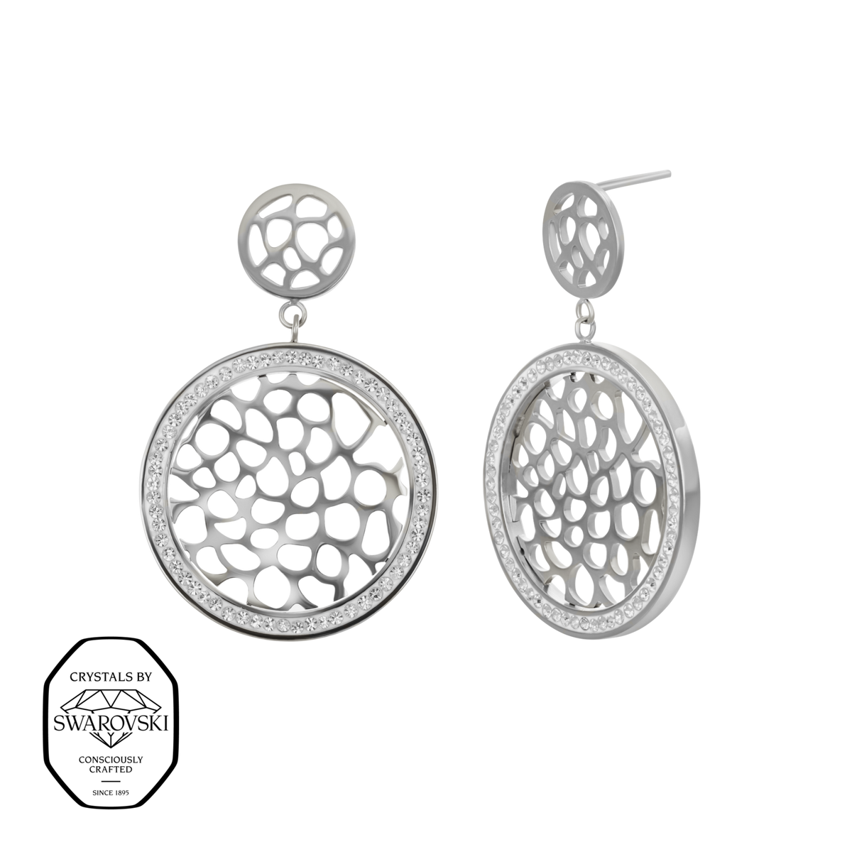 eternal ice earrings