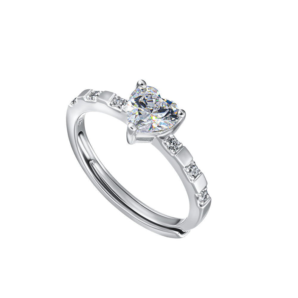 One and only silver ring adjustable