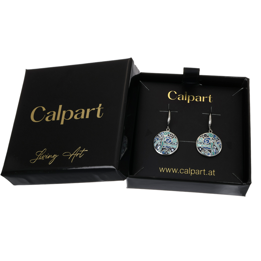 Trencadis hanging earrings - crystalpjewelry