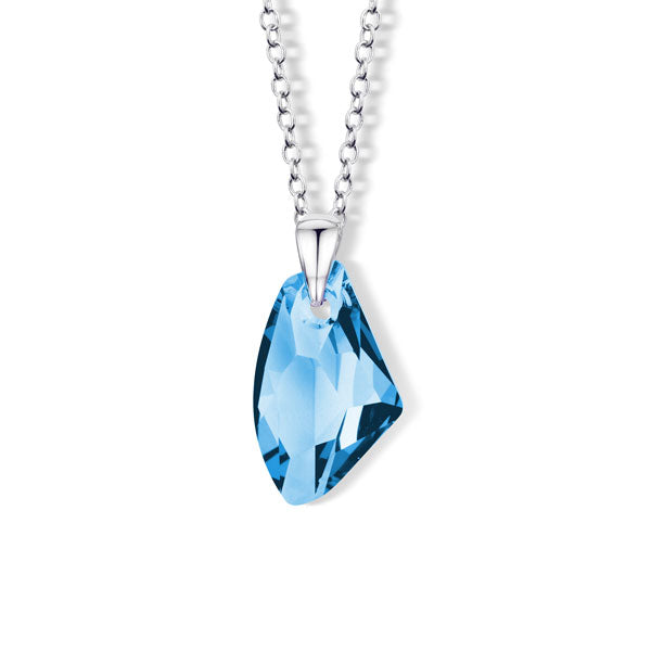 hannah silver pendant - crystalpjewelry