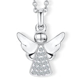 Flying Angel Anhänger mit Kette Produktfoto