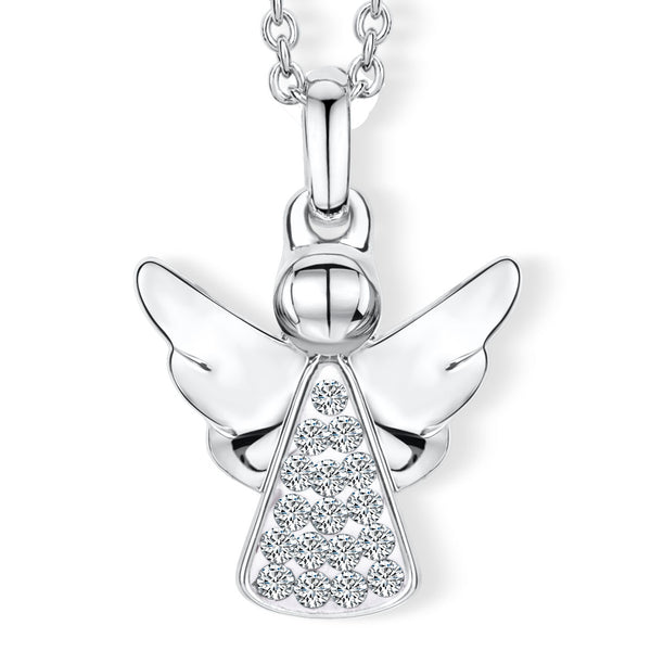 Flying Angel Anhänger mit Kette Produktfoto