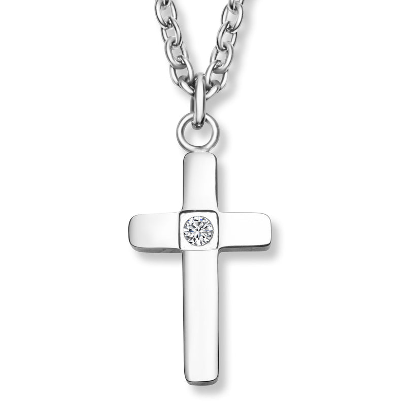 Little Cross Anhänger mit Kette Produktfoto