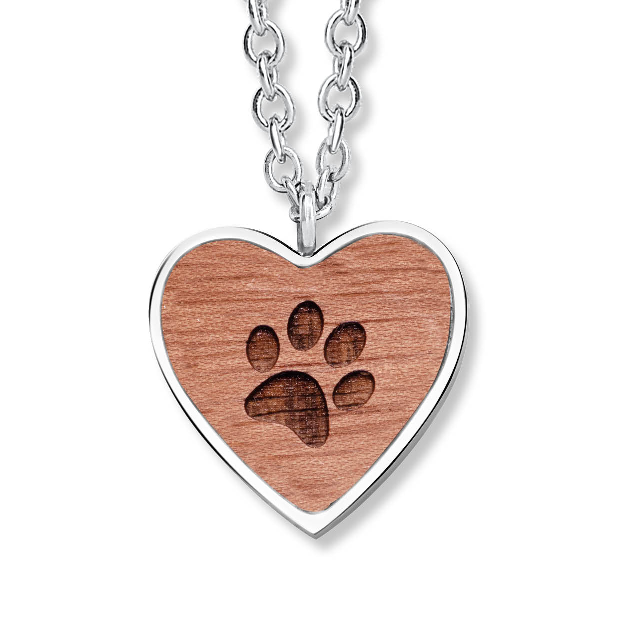 Wooden Paw Anhänger mit Kette Produktfoto