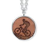 Mountainbike Anhänger mit Kette Produktfoto