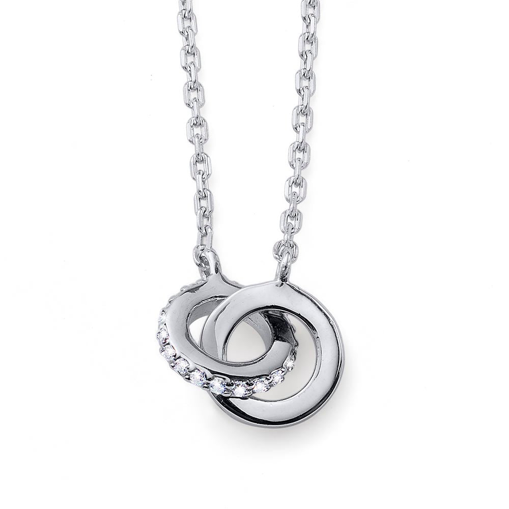 Together Silver Pendant - crystalpjewelry