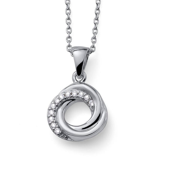 Trilogy Silver Pendant