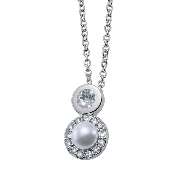 Sofia Pearl Double Pendant