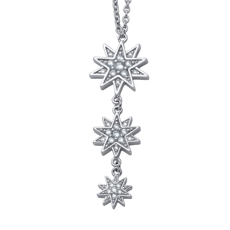 Sisy Long Silver Pendant