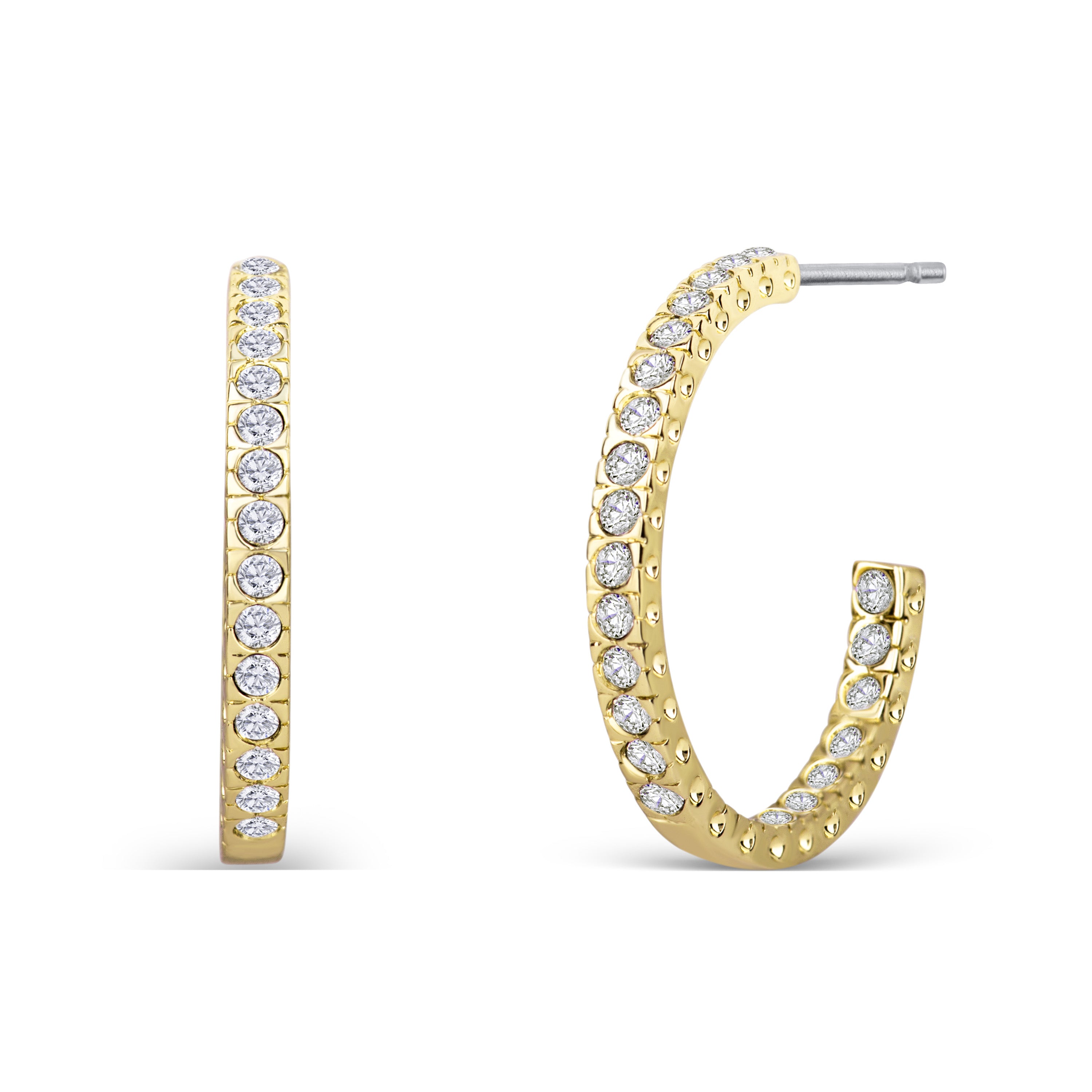 Eva Hoop Ohrringe - crystalpjewelry