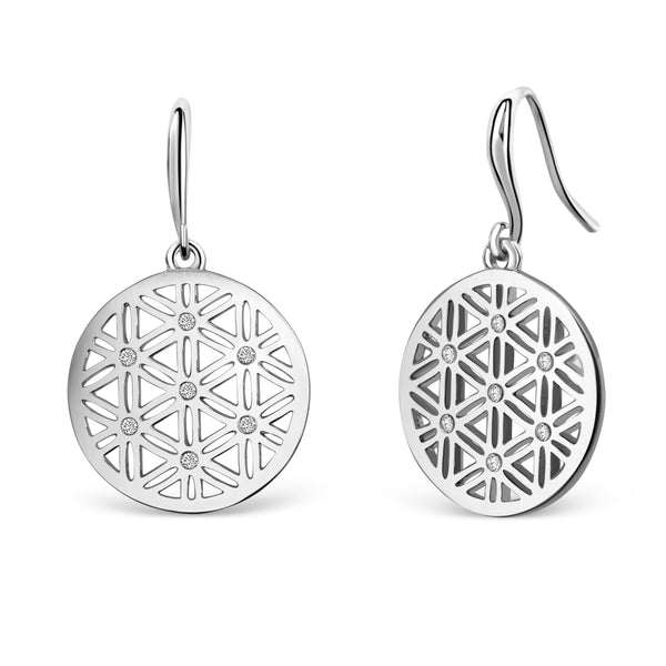 Flower Of Life Ohrringe Produktfoto