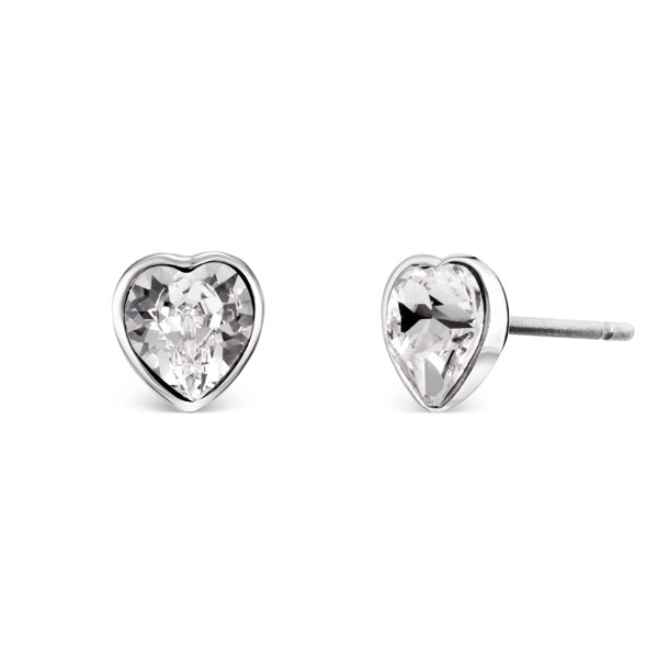 pendientes de corazón mini