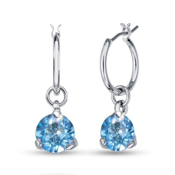 Brilliant Solitaire Earrings