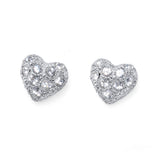 Lucky Heart Pin Earring