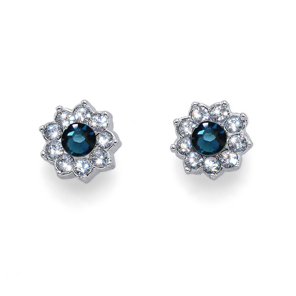 Tiny Flower Earring - crystalpjewelry