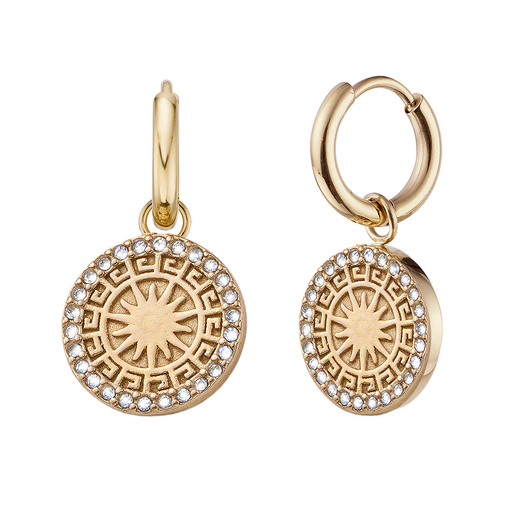 Sunray Hanging Earrings - crystalpjewelry