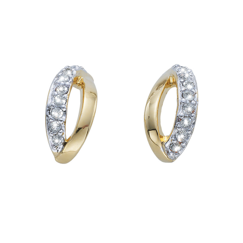 Orecchini Hoop Duo Pin