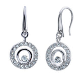 Double Turn Hanging Earrings