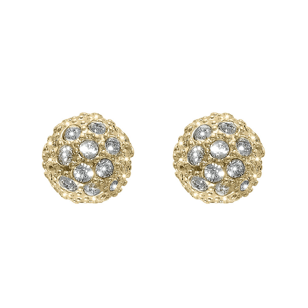 Paveé Ball Pin Earrings
