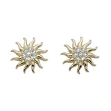 Energy Sun Pin Earrings