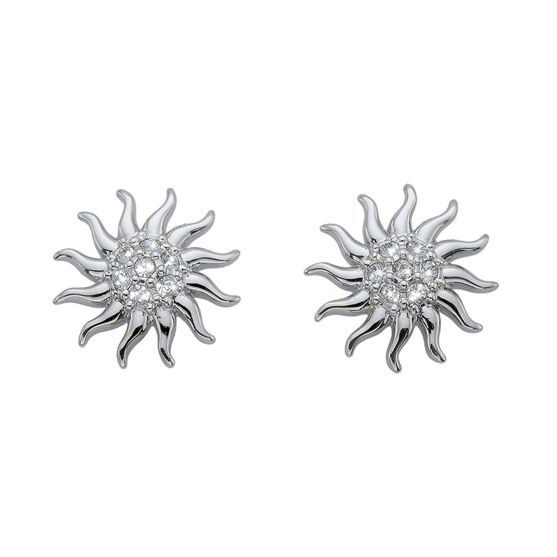 Energy Sun Pin Earrings