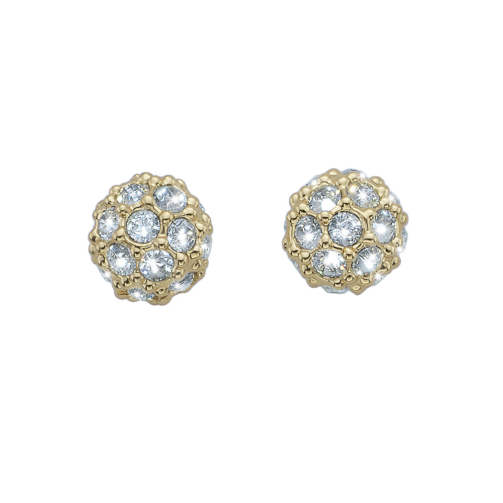 Paveé Small Pin Earrings