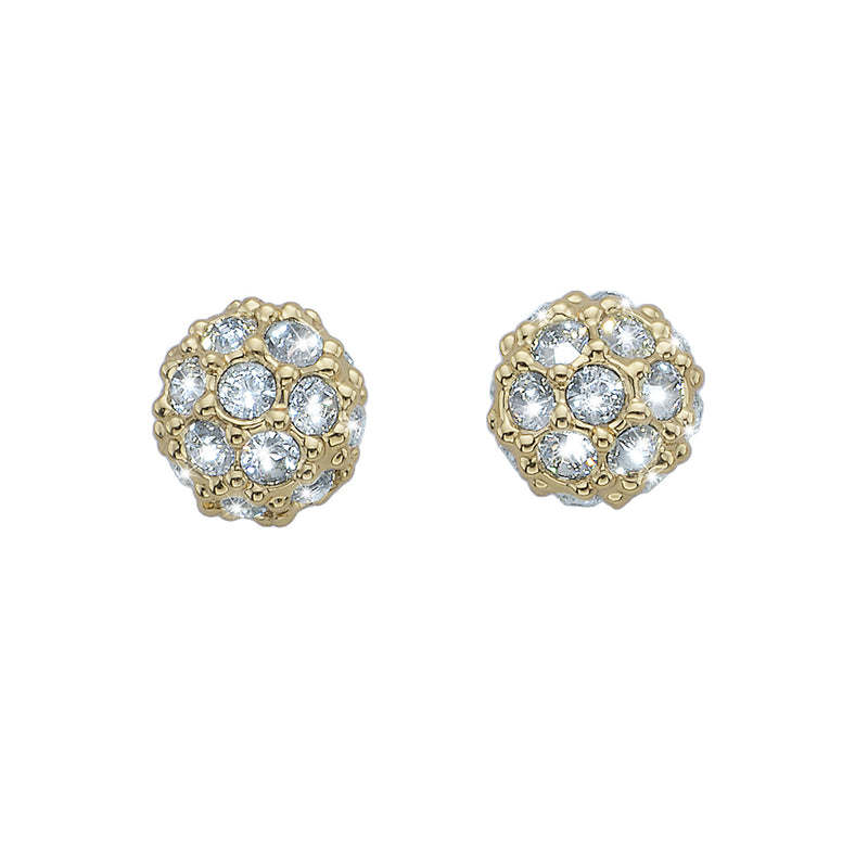 Paveé Small Pin Earrings