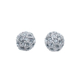 Paveé Small Pin Earrings