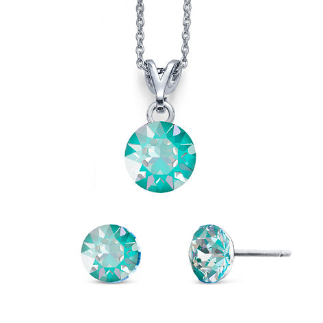 Set Tubby Earrings and Diana Necklace