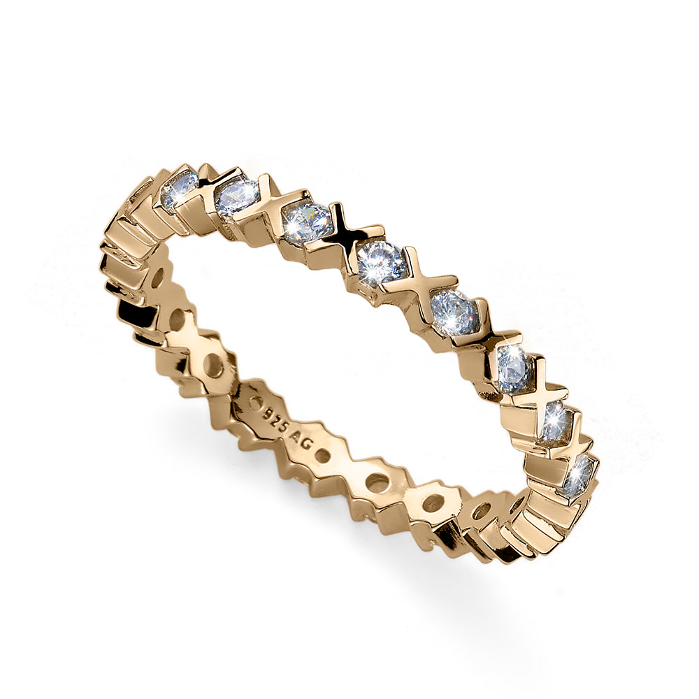 Everyday Silver GP Ring - crystalpjewelry