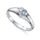 Hearty Silver Ring