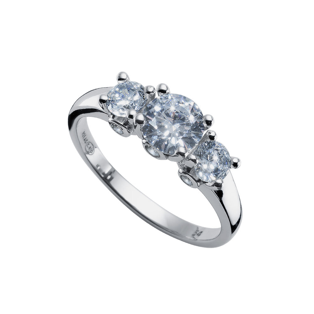 Anillo de plata Trilogy