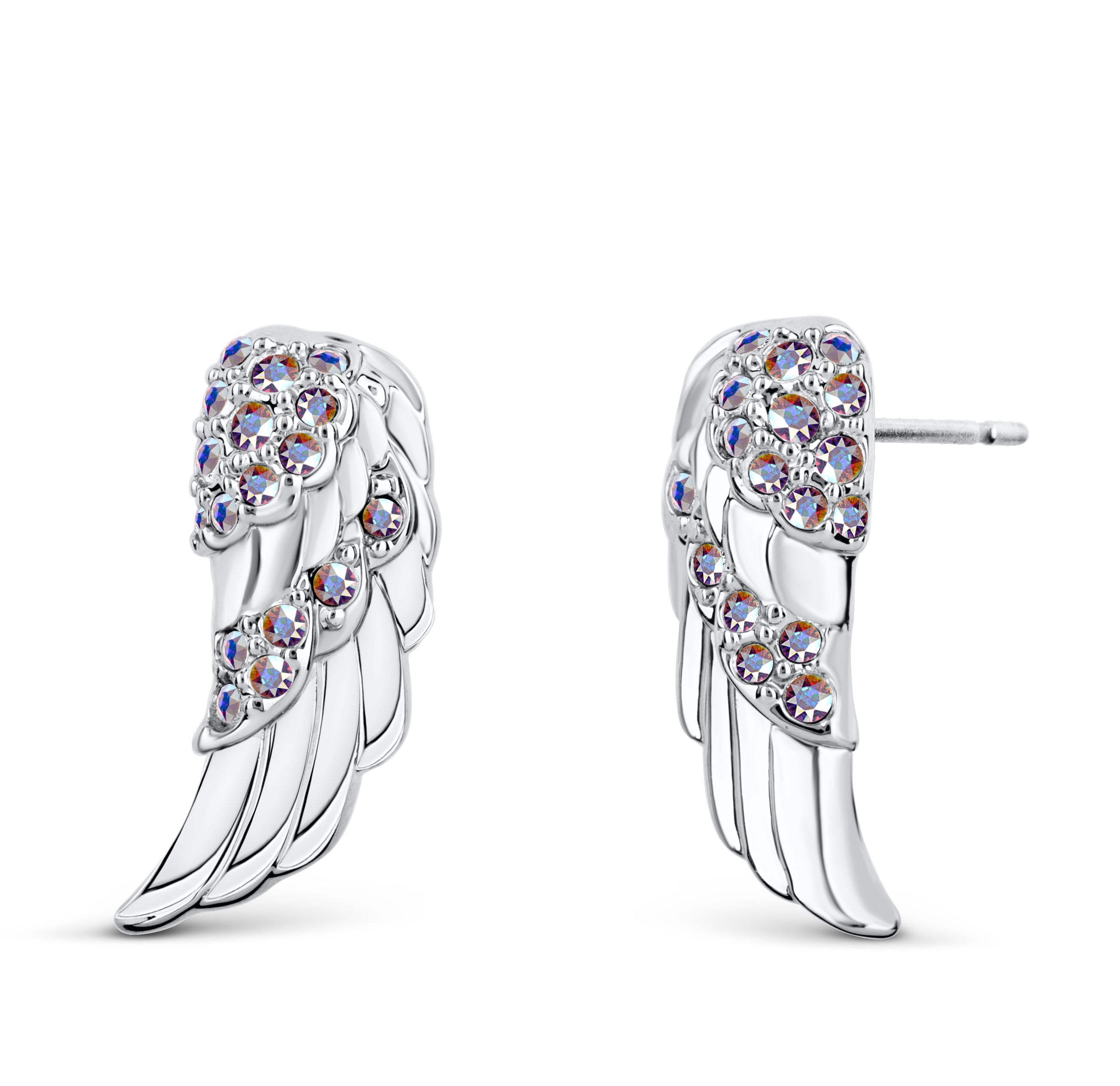 Wing earrings - crystalpjewelry
